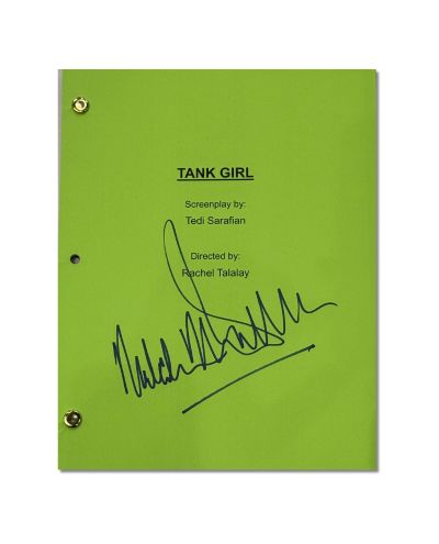 Tank Girl Signed Script